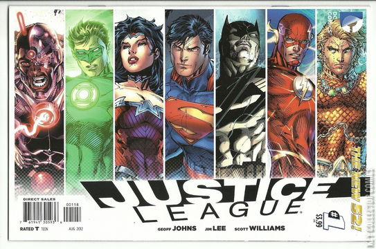 Variant Cover for Justice League #1