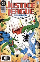 Cover for Justice League America #38