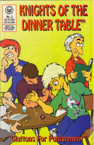 Cover art for Knights of the Dinner Table #2