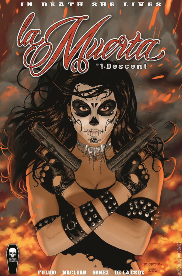 La Muerta Descent hotsell #1 Crimson Sketch Variant Cover by Richard Ortiz (LIMITED RUN