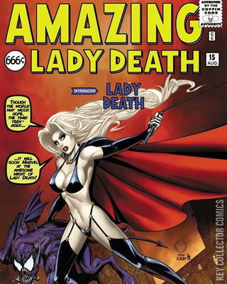Lady Death Homage Covers