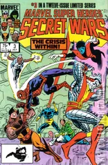Cover for Marvel Super Heroes Secret Wars #3