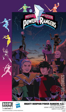 Variant Cover for Mighty Morphin Power Rangers #29