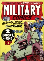 Cover for Military Comics #1