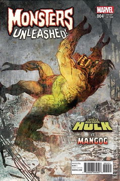 Variant Cover for Monsters Unleashed #4