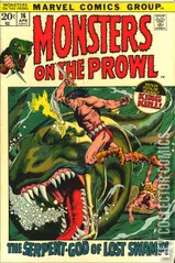Cover for Monsters on the Prowl #16