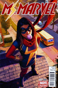 Variant Cover for Ms. Marvel #2