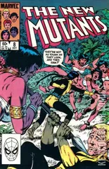Cover for New Mutants #8