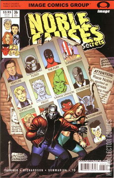 Variant Cover for Noble Causes: Family Secrets #3