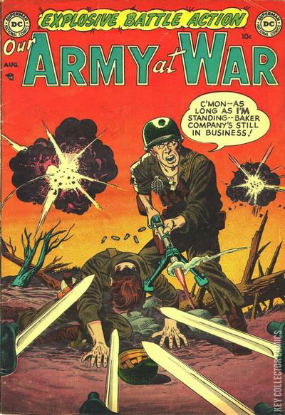 Our Army at War by DC | Key Collector Comics