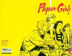 Cover for Paper Girls #1