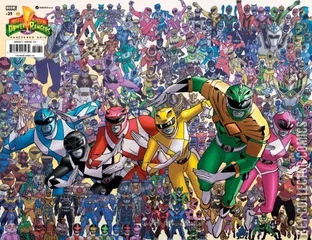 Variant Cover for Mighty Morphin Power Rangers #25