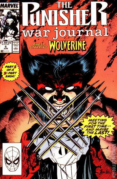 洋書 Punisher War Journal Complete Collection Punisher War Journal #6 (1989) – Value, Key Facts & Variants | Key
