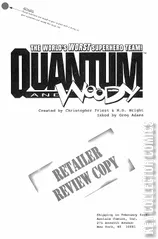 Variant Cover for Quantum and Woody