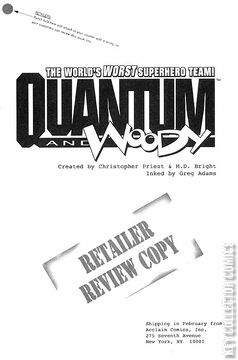 Variant Cover for Quantum and Woody