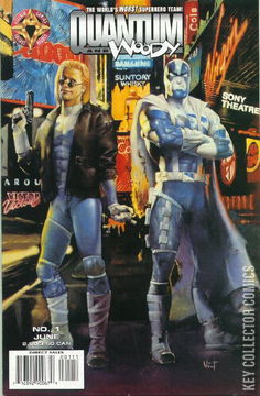 Variant Cover for Quantum and Woody #1