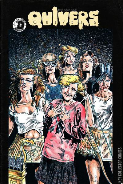 QUIVERS buy #1 -1ST PUBLISHED BENDIS CALIBER PRESS