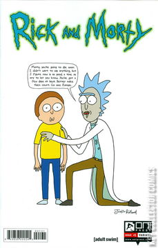 Variant Cover for Rick and Morty #1