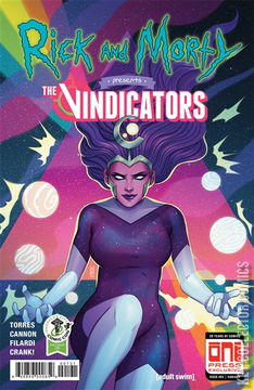 Variant Cover for Rick and Morty Presents: The Vindicators #1