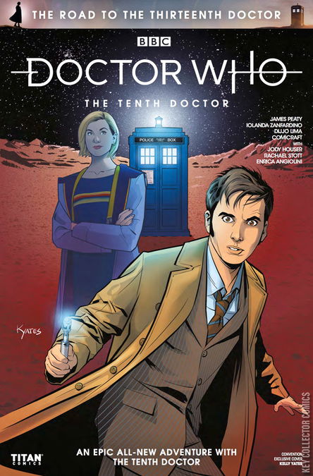 Cover art for Doctor Who: The Road to the Thirteenth Doctor #1 