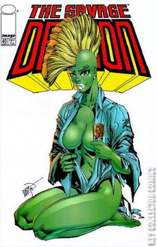 Variant Cover for Savage Dragon #40