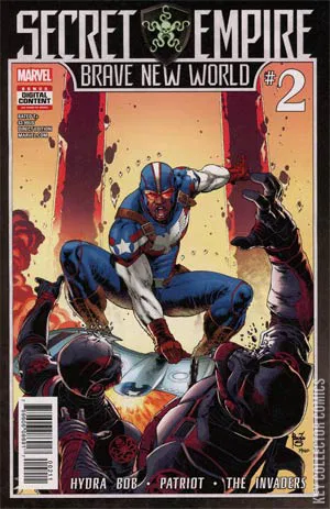 Cover art for Secret Empire: Brave New World #2