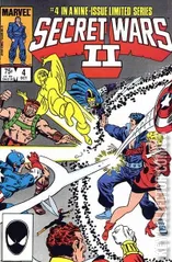Cover for Secret Wars II #4