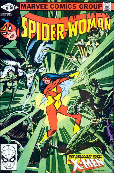 Cover art for Spider-Woman #38