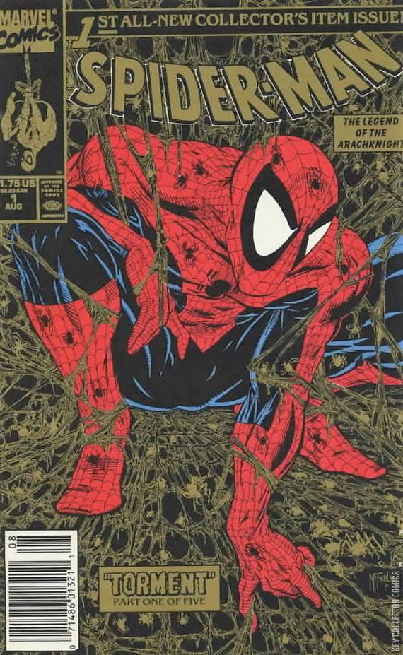 Key Collector Comics - Spider-Man #1 (1990) Variant Listing