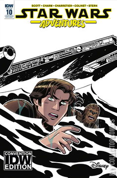 Variant Cover for Star Wars Adventures #10