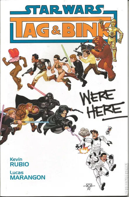 Cover art for Star Wars: Tag and Bink Were Here #1 