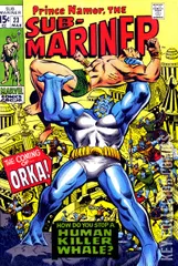 Cover for Sub-Mariner #23