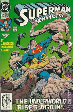 Variant Cover for Superman: The Man of Steel #17