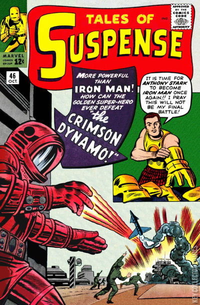 Tales of Suspense #46 Published October 1963 | Key Coll