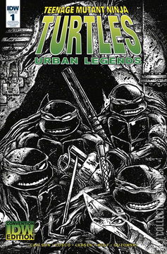 Variant Cover for Teenage Mutant Ninja Turtles: Urban Legends #1