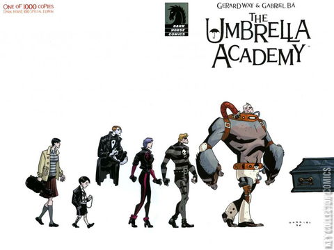 Variant Cover for The Umbrella Academy: Apocalypse Suite #1