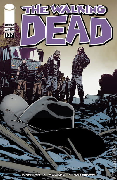 Cover art for The Walking Dead #107