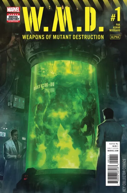 Cover art for Weapons of Mutant Destruction: Alpha #1