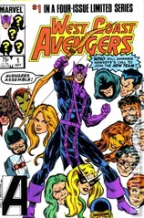 Cover for West Coast Avengers #1