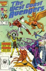 Cover for West Coast Avengers #10
