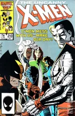 Cover for Uncanny X-Men #210