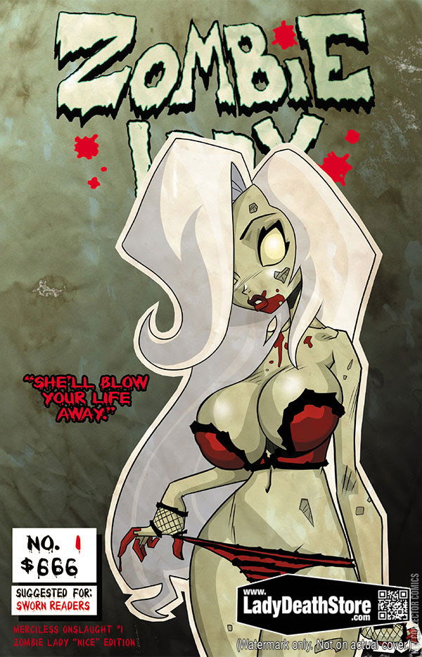 Variant Cover for Lady Death: Merciless Onslaught #1